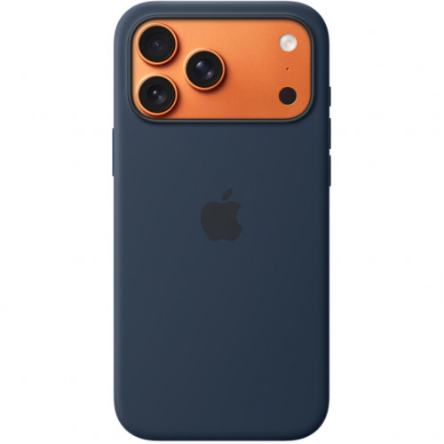 Чехол Apple Silicone Case with MagSafe для iPhone 17 Pro Midnight