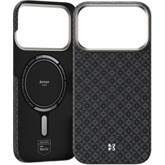 Чехол Benks ArmorGrid ArmorAir Case built with Kevlar для iPhone 17 Pro Max Obsidian Black