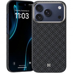 Чехол Benks ArmorGrid ArmorAir Case built with Kevlar для iPhone 17 Pro Obsidian Black