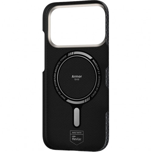 Чехол Benks ArmorGrid ArmorAir Case built with Kevlar для iPhone 17 Pro Obsidian Black
