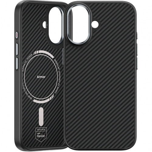 Чехол Benks ArmorPro Case built with Kevlar 600D для iPhone 17 Black