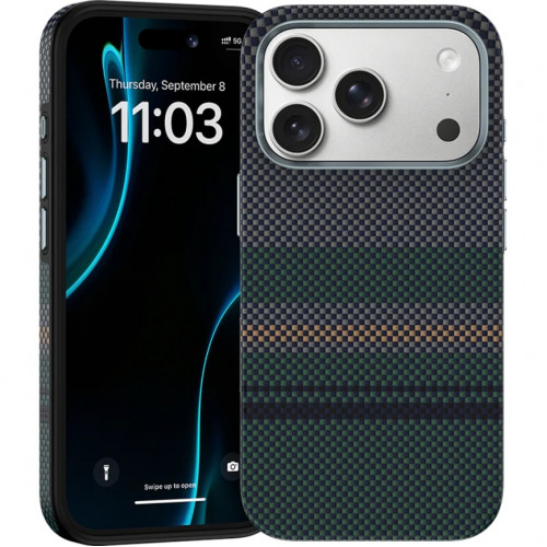 Чехол Benks ArmorPro Case built with Kevlar для iPhone 17 Pro Max Aurora
