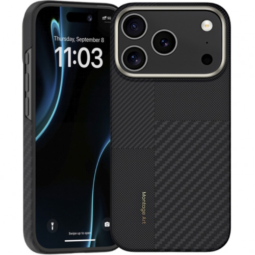 Чехол Benks Montage ArmorAir Case built with Kevlar для iPhone 17 Pro Max Black