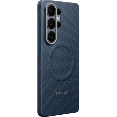 Чехол Samsung Carbon Magnet для S26 Ultra Dark Blue (Темно-синий)