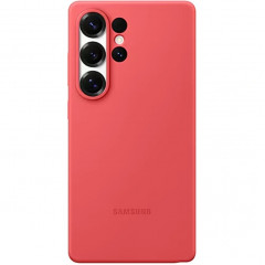 Чехол Samsung Silicone Case для Galaxy S25 Ultra Red
