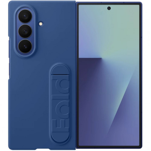 Чехол Samsung Silicone Case для Galaxy Z Fold7 Blue