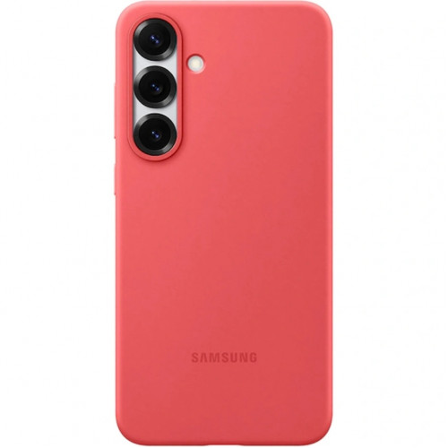 Чехол Samsung Silicone Case для Samsung Galaxy S25 Red