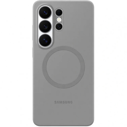 Чехол Samsung Silicone Magnet Case для Samsung Galaxy S26 Ultra Gray