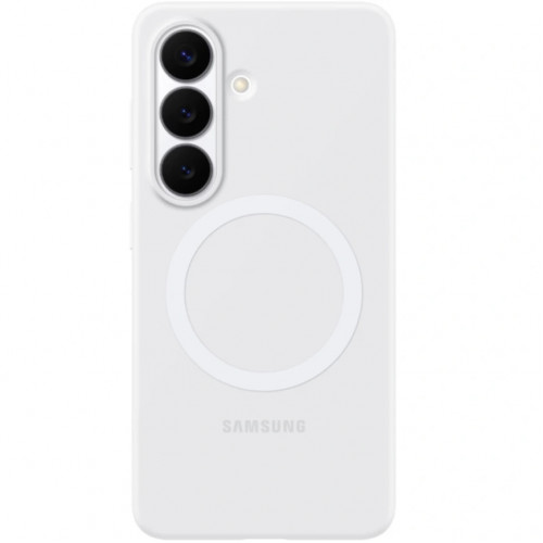 Чехол Samsung Silicone Magnet Case для Samsung Galaxy S26 White