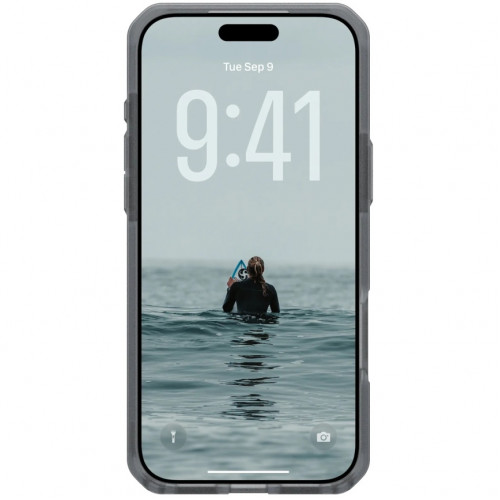 Чехол UAG MagSafe DOT для iPhone 17 Pro Max Ash/Black