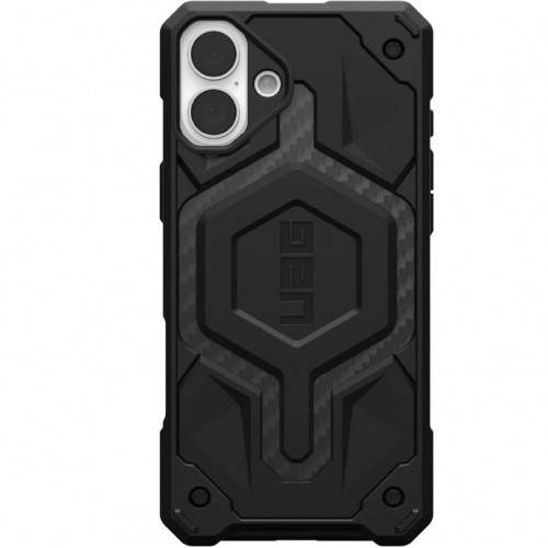 Чехол UAG MagSafe Monarch Pro для iPhone 16 Carbon Fiber