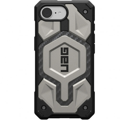 Чехол UAG MagSafe Monarch Pro для iPhone 16e Titanium