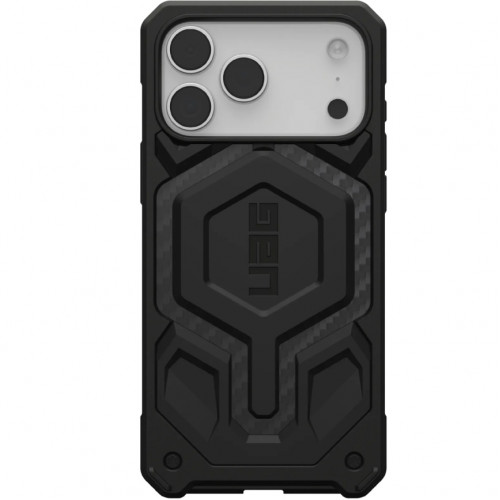 Чехол UAG MagSafe Monarch Pro для iPhone 17 Pro Carbon Fiber