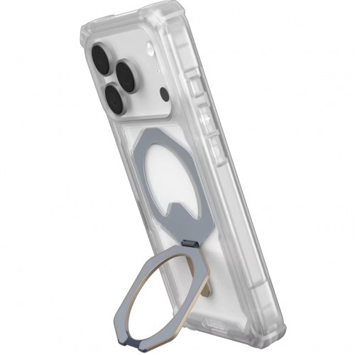 Чехол UAG MagSafe Plasma XTE Case для iPhone 17 Pro Clear/Titanium (114527114G36)