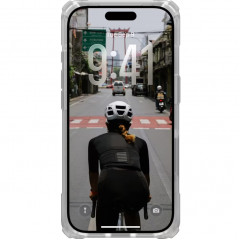 Чехол UAG MagSafe Plasma XTE Case для iPhone 17 Pro Clear/Titanium (114527114G36)
