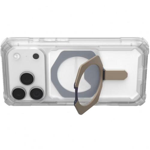 Чехол UAG MagSafe Plasma XTE Case для iPhone 17 Pro Clear/Titanium (114527114G36)
