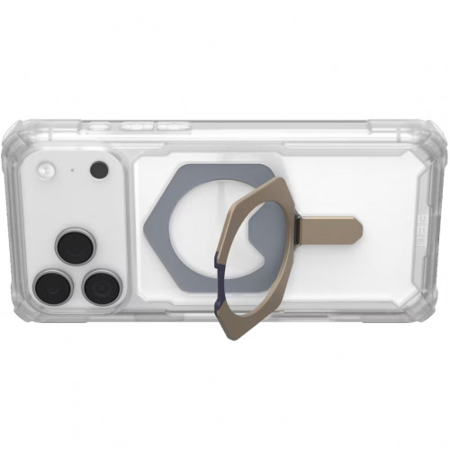 Чехол UAG MagSafe Plasma XTE Case для iPhone 17 Pro Max Clear/Titanium (114528114G36)