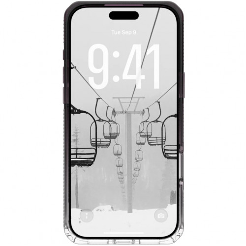 Чехол UAG MagSafe Plyo Case для iPhone 17 Pro Max Black/Clear Ombre (11453011404G)