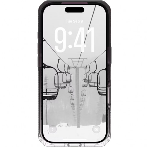 Чехол UAG MagSafe Plyo для iPhone 17 Pro Black/Clear Ombre (11452911404G)