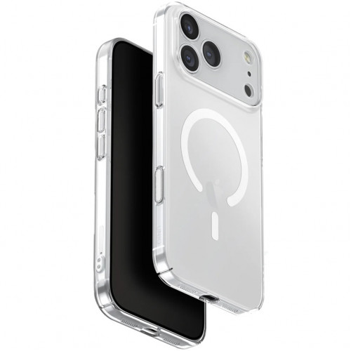 Чехол Uniq AirSuit Ultra Slim Case with MagClick для iPhone 17 Pro Glossy Clear/White