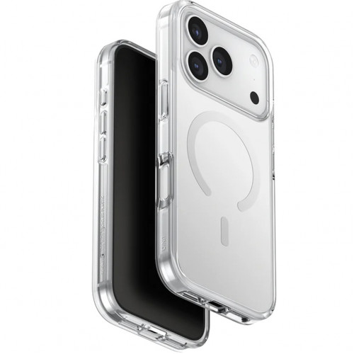 Чехол Uniq Clario Protective Eco-Friendly iPhone Case with MagClick для iPhone 17 Pro Lucent Clear