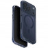Чехол Uniq Combat Triple-Layered Protective Case with MagClick для iPhone 17 Pro Navy Blue