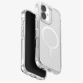 Чехол Uniq LifePro Xtreme Anti-Fingerprint Slim Hybrid Case with MagClick для iPhone 17 Frost Clear/White
