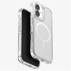 Чехол Uniq LifePro Xtreme Anti-Fingerprint Slim Hybrid Case with MagClick для iPhone 17 Frost Clear/White