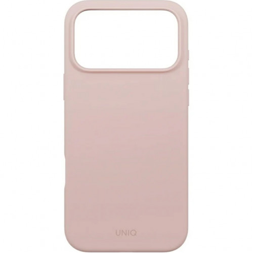 Чехол Uniq Lino Hybrid Silicone Case with MagClick для iPhone 17 Pro Max Blush Pink