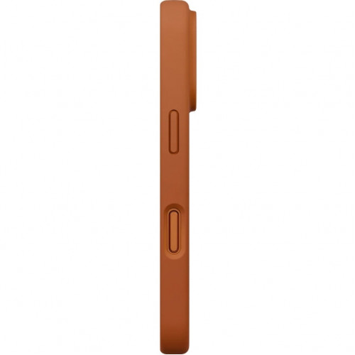 Чехол Uniq Lino Hybrid Silicone Case with MagClick для iPhone 17 Pro Max Sunset Orange