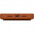 Чехол Uniq Lino Hybrid Silicone Case with MagClick для iPhone 17 Pro Max Sunset Orange