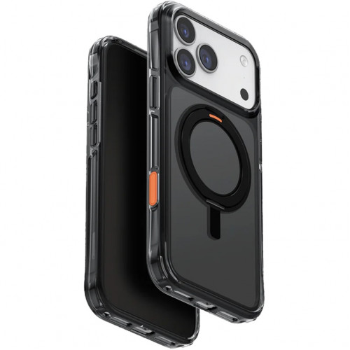 Чехол Uniq Swivix Rotating Kickstand Case для iPhone 17 Pro Carbon Black