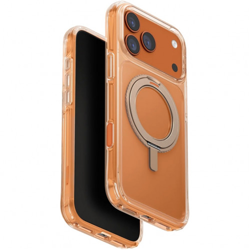 Чехол Uniq Swivix Rotating Kickstand Case для iPhone 17 Pro Taupe Gold