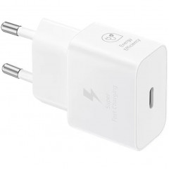 Сетевое зарядное устройство Samsung 25W USB-C EP-T2510 + Cable White
