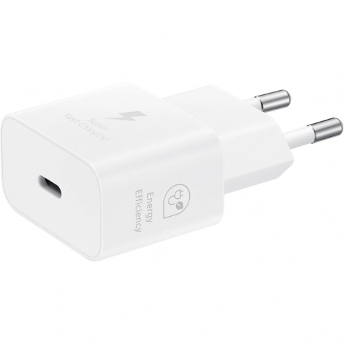 Сетевое зарядное устройство Samsung 25W USB-C EP-T2510 + Cable White (Белый)