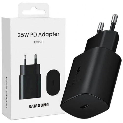 Сетевое зарядное устройство Samsung 25W USB-C EP-TA800 Black