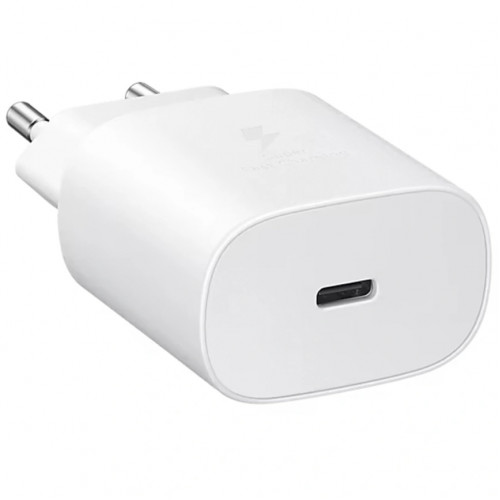 Сетевое зарядное устройство Samsung 25W USB-C EP-TA800 White (Белый)