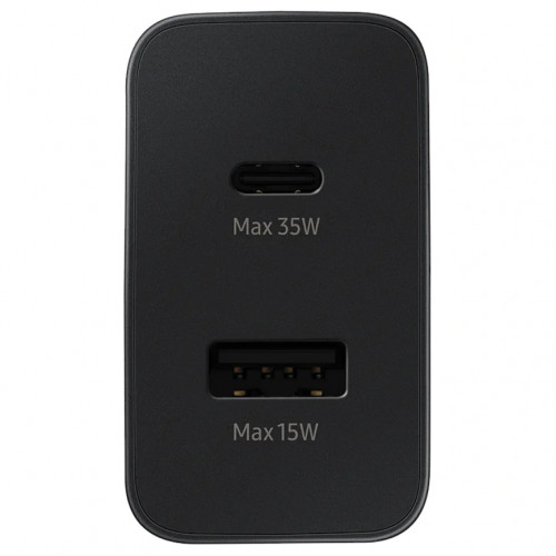Сетевое зарядное устройство Samsung 35W USB-A/USB-C EP-TA220 Black