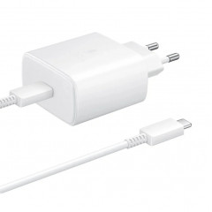 Сетевое зарядное устройство Samsung 45W USB-C EP-TA845 White