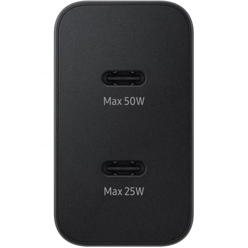 Сетевое зарядное устройство Samsung 50W USB-C/USB-C EP-T5020 + Cable Black