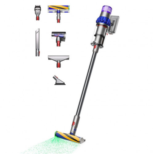 Пылесос Dyson V15 Detect Fluffy SV47 Blue/Nickel