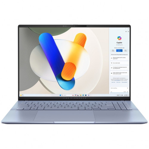 Ноутбук ASUS VivoBook S 16 S5606CA-RI174W 16 OLED/ i7-255H Ultra/32GB/1TB SSD (90NB1551-M009J0) Mist Blue