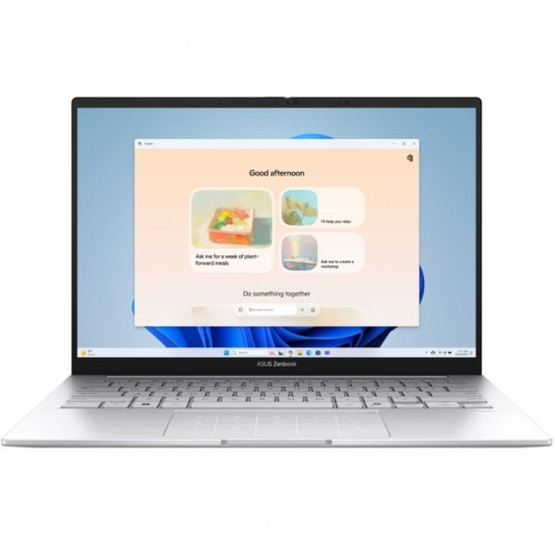 Ноутбук ASUS Zenbook 14 UX3405CA-PP642 14 OLED/ i9-285H Ultra/32GB/512GB SSD (90NB14W2-M00Y50) Foggy Silver