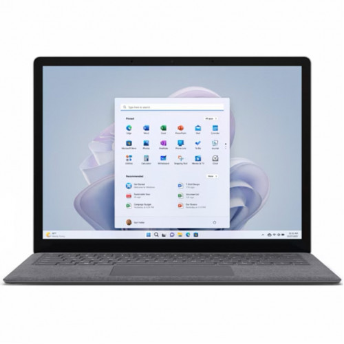 Ноутбук Microsoft Surface Laptop 5 13.5 QHD IPS/ i5-1235U/8Gb/256Gb SSD (QZI-00001) Platinum Alcantara