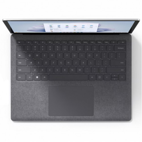 Ноутбук Microsoft Surface Laptop 5 13.5 QHD IPS/ i5-1235U/8Gb/256Gb SSD (QZI-00001) Platinum Alcantara