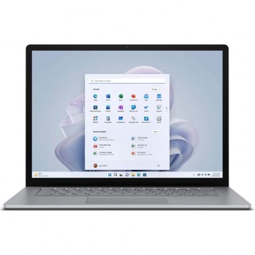 Ноутбук Microsoft Surface Laptop 5 15 WQXGA IPS/ i7-1255U/8Gb/512Gb SSD (RFB-00001) Platinum Metal