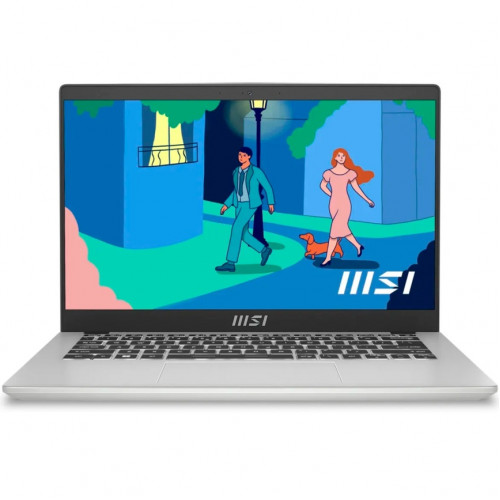 Ноутбук MSI Modern 14 C12MО-688RU 14 FHD IPS/ i7-1255U/16GB/512GB SSD (9S7-14J111-688) Silver