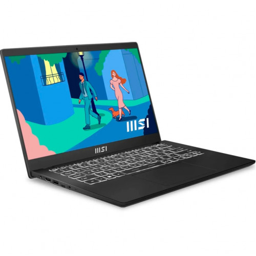Ноутбук MSI Modern 14 C5M-012RU 14 FHD IPS/ R5-5625U/16GB/512Gb SSD (9S7-14JK12-012) Black