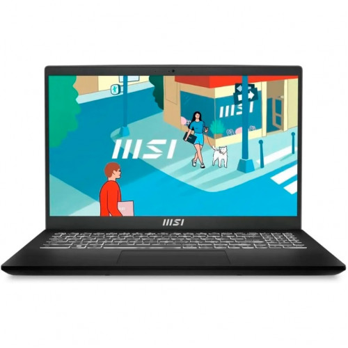 Ноутбук MSI Modern 15 B13M-1017US 15.6 FHD IPS/ i5-1335U/16GB/512GB SSD (9S7-15H112-1017) Black