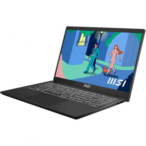 Ноутбук MSI Modern 15 B7M-472XRU 15.6 IPS/ R7-7730U/16GB/1TB SSD (9S7-15HK12-472) Black